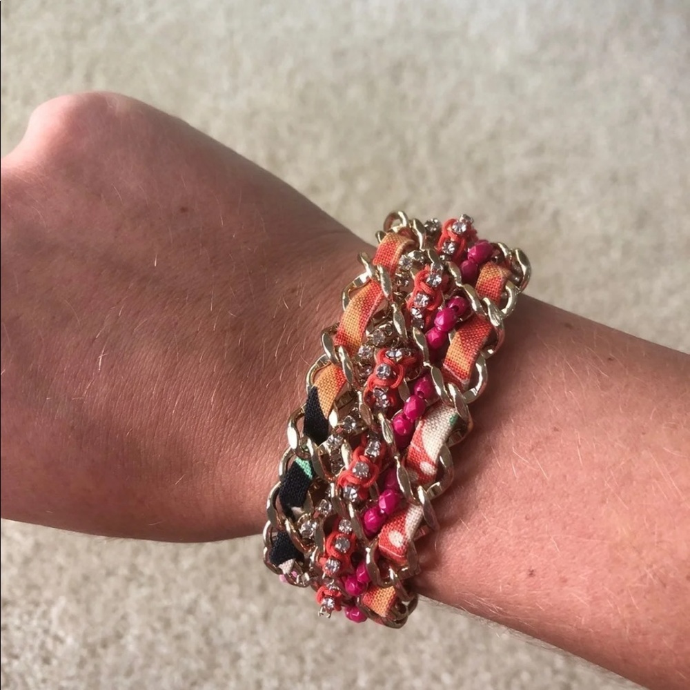 Vera Bradley Gold Metallic Bracelet